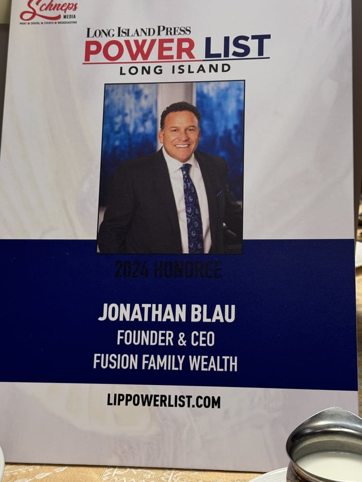 Jonathan Honored to be nominated to the 2024 Long Island Power List
